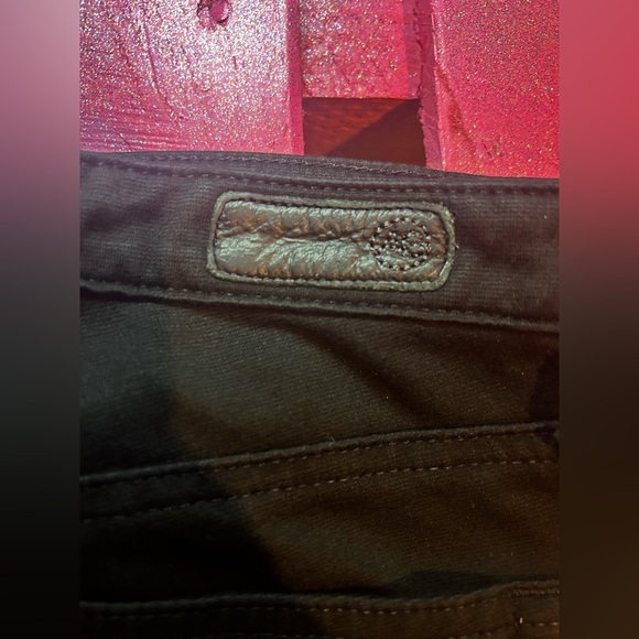 Ag Adriano Goldschmied black stretchy jeggings, super skinny fit, size 24 - Picture 7 of 8